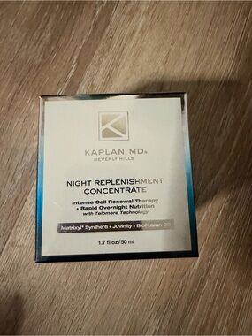 NEW Kaplan MD Night Replenishment Concentrate 1.7 oz